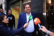 El exvicepresident y exconseller de Economia, Oriol Junqueras.-FERRAN NADEU