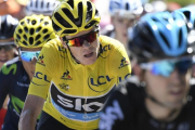 El ciclista británico Chris Froome durante el pasado Tour de Francia.-STEPHANE MANTEY / AP