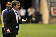 El entrenador del Numancia, Jagoba Arrasate.-DIEGO MAYOR