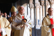 Procesión con las reliquias del Santo durante las fiestas. Concha Ortega / ICAL-