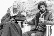 Alec Guinness y George Lucas, durante el rodaje de Star wars.-ARCHIVO / FOX