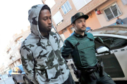 Semedo, en el momento de ingresar en el juzgado de Llíria.-/ MANUEL BRUQUE (EFE)