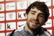 Yeray Álvarez en rueda de prensa.-LUIS TEJIDO