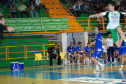 Basmalis en un encuentro del curso pasado en Liga Asobal. / El Día de Guadalajara-