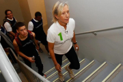 Navratilova, en un acto de Nueva York.-AFP