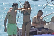 Helen Lindes y Rudy Fernández, navegando por Mallorca.-UTI