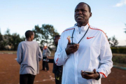 El entrenador de atletas Patrick Sang.-DAN VERNON