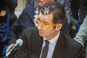 Iñaki Urdangarin, durante su declaración este viernes en el juicio del 'caso Nóos'.-EFE / CATI CLADERA