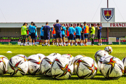 El Numancia juega frente al Alcoyano en Los Pajaritos. GONZALO MONTESEGURO