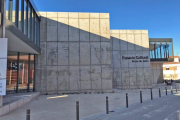 Exterior del Espacio Cultural de Arcos de Jalón, que abrirá hoy sus puertas.-HDS