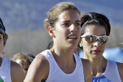 Marta Pérez, en su participación en el Cross Internacional de Soria.-LUIS ÁNGEL TEJEDOR