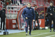 Arrasate se mostró muy satisfecho con el rendimiento de su equipo.-Valentín Guisande