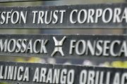 Placa del despacho de Mossack Fonseca en Panamá.-AP / ARNULFO FRANCO