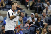 Pablo Carreño celebra la victoria.-AP / JULIE JACOBSON