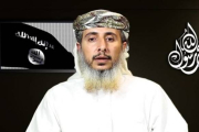 Nasser bin Ali al-Ansi, el veterano de Al-Qaeda, responsabilizando al grupo terrorista de los ataques a Charlie Hebdo.-Foto: AFP / GETTY IMAGES