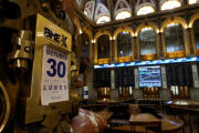 La Bolsa de Madrid, este lunes 30 de octubre.-EFE