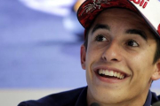 Marc Márquez, en el circuito de Cheste.-AFP / JOSÉ JORDÁN