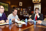 Reunión de los tres ayuntamientos. DIEGO MAYOR-