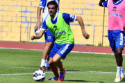 Natalio será la referencia del equipo ante el Huesca. / ÁLVARO MARTÍNEZ-