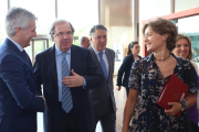El presidente de la Junta de Castilla y León, Juan Vicente Herrera, y la ministra de Agricultura y Medio Ambiente, Isabel García Tejerina, participan en la Convención Nacional de la Cámara de Comercio Hispana de los Estados Unidos.-ICAL