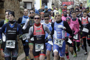 Un momento del Duatlón de Garray del pasado fin de semana.-LUIS ÁNGEL TEJEDOR