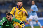Cassano, con la camiseta de la Sampdoria-AFP / ALBERTO PIZZOLI