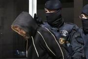 El presunto jefe de la célula yihadista, detenido este miércoles en Sabadell.-Foto: DANNY CAMINAL