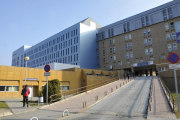 Acceso principal al hospital San Bárbara.-VALENTÍN GUISANDE