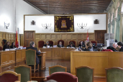 Vista oral celebrada ayer ante la Audiencia Provincial.-