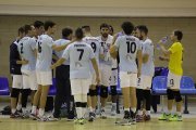 La plantilla del Río Duero durante un tiempo muerto.-DIEGO MAYOR