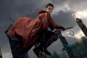 Harry Potter jugando a quidditch en un fotograma de El Cáliz de Fuego.-/ ARCHIVO