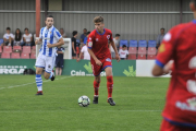 Un momento de juego del juvenil numantino en Soria.-VALENTÍN GUISANDE