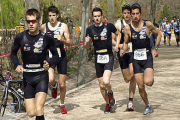 Los integrantes del Deporama que compitieron en Alcobendas. -