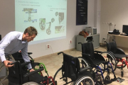 Exposición de productos de Invacare.-EL PERIÓDICO