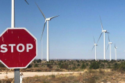 Aerogeneradores en Layna (Soria).-EDUARDO LÓPEZ ALONSO