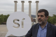 El presidente de la ANC, Jordi Sànchez.-ALBERT BERTRAN