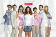 Imagen promocional de la serie de Divinity 'Jane the virgin', con la protagonista, Gina Rodríguez, en el centro.-