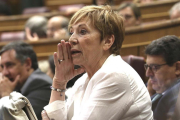 La diputada del PP Celia Villalobos, en el Congreso-DAVID CASTRO