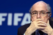 El presidente de la FIFA Joseph Blatter, durante un acto de la organización.-AFP / FABRICE COFFRINI