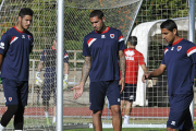Braian podría ser una de las referencias ofensivas ante la Ponferradina. / DIEGO MAYOR-