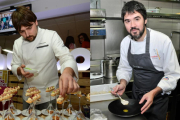 Carlos Aldea, a la izquierda, y Óscar García.-VALENTÍN GUISANDE Y ÁLVARO MARTÍNEZ
