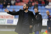 Pablo Machín en el encuentro de la pasada temporada en Los Pajaritos.-Diego Mayor
