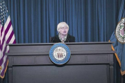 Janet Yellen, presidenta de la Reserva Federal de EEUU, en una imagen del pasado mes de marzo.-AFP PHOTO / BRENDAN SMIALOWSKI