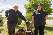 Elías Martín y Gloria Lucía forman un tándem perfecto en los fogones. Se conocieron de forma casual en San Sebastián y desde entonces son inseparables. / ÁNGEL BECERRIL