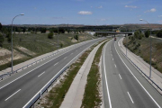 La R-2 de Madrid, con escasa intensidad de tráfico.-