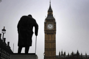 Vista del Big Ben en Londres, este jueves.-EFE / ANDY RAIN