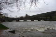 Imagen de Salduero esta tarde. / TWITTER @Salduero_Soria-