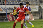 El delantero del Numancia, Sergi Enrich.-DIEGO MAYOR
