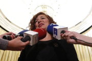 La presidenta de la SGAE, Pilar Jurado.-EFE / JAVIER LIZÓN