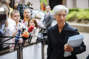 La directora gerente del Fondo Monetario Internacional (FMI), Christine Lagarde.-Foto: EFE
